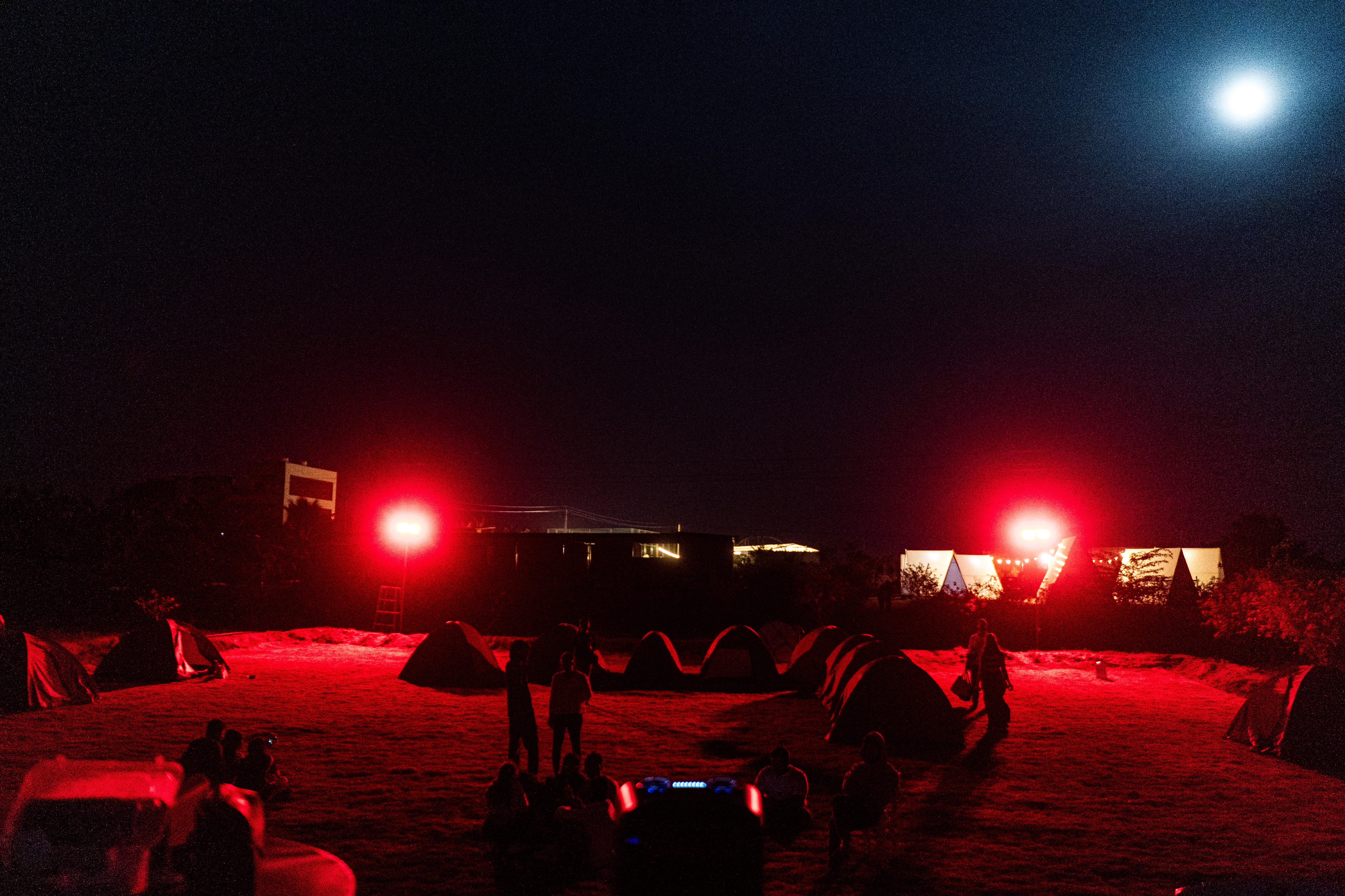 Camping under the stars at Novae Glamp near Hyderabad