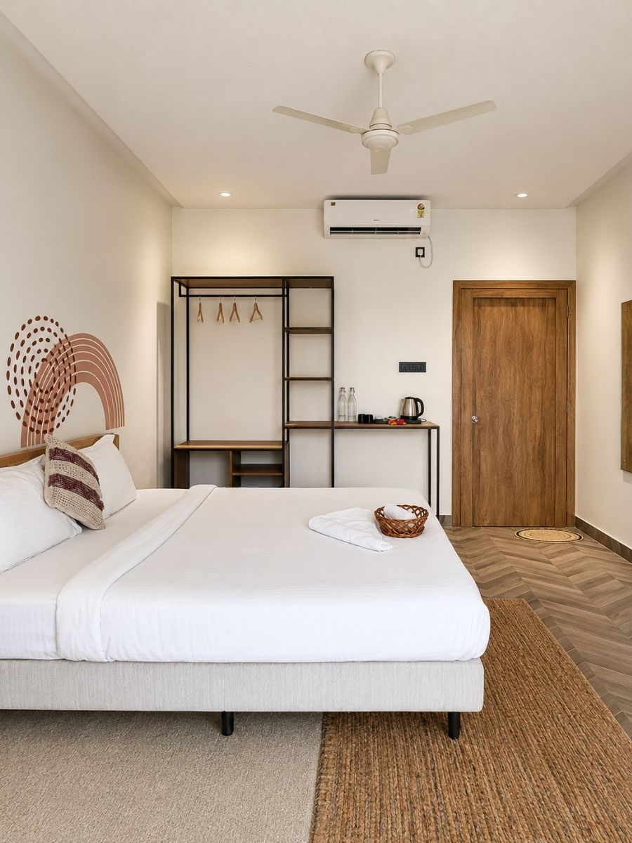 Boho suite room at Novae Glamp glamping resort near Hyderabad
