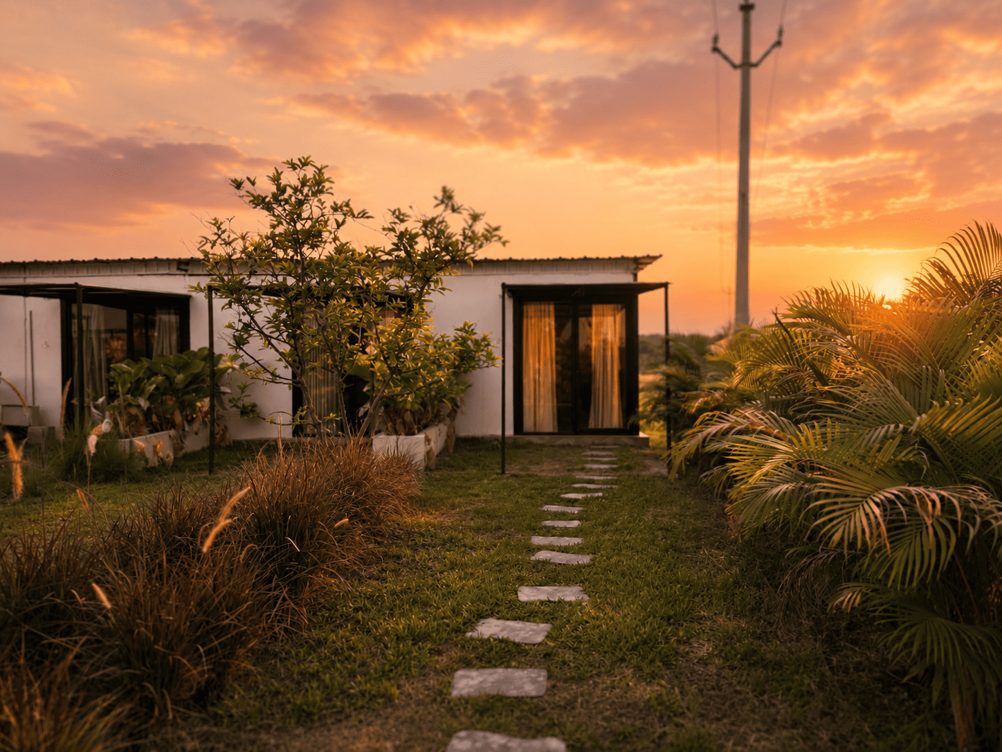 Boho suite room interior at Novae Glamp glamping resort near Hyderabad
