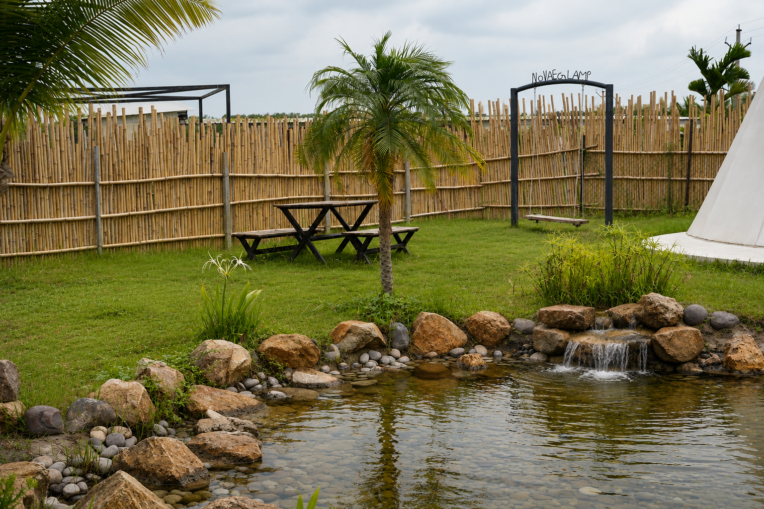 Luxury tepee glamping tent at Novae Glamp near Hyderabad